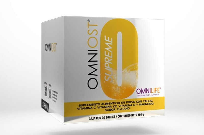 OMNIOST: el suplemento con Calcio, Vitamina K2 y Proteína que apoya la salud de tus huesos y articulaciones